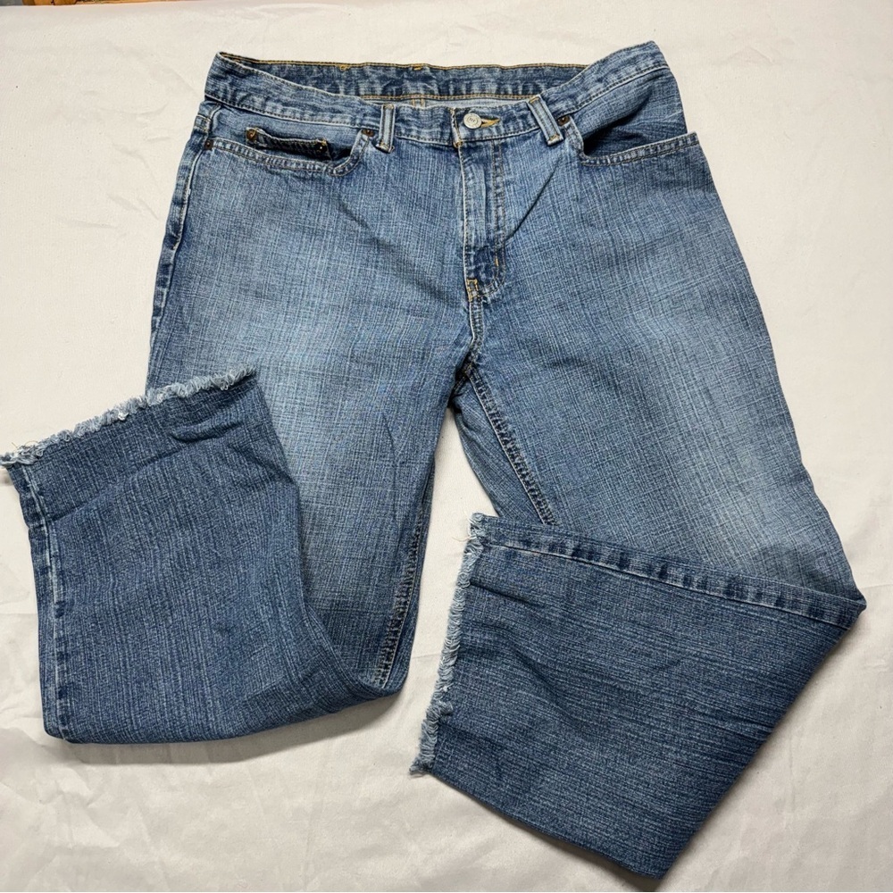 Polo Jeans Co Ralph Lauren Women’s 8 Cropped Saturday Jeans USA Denim